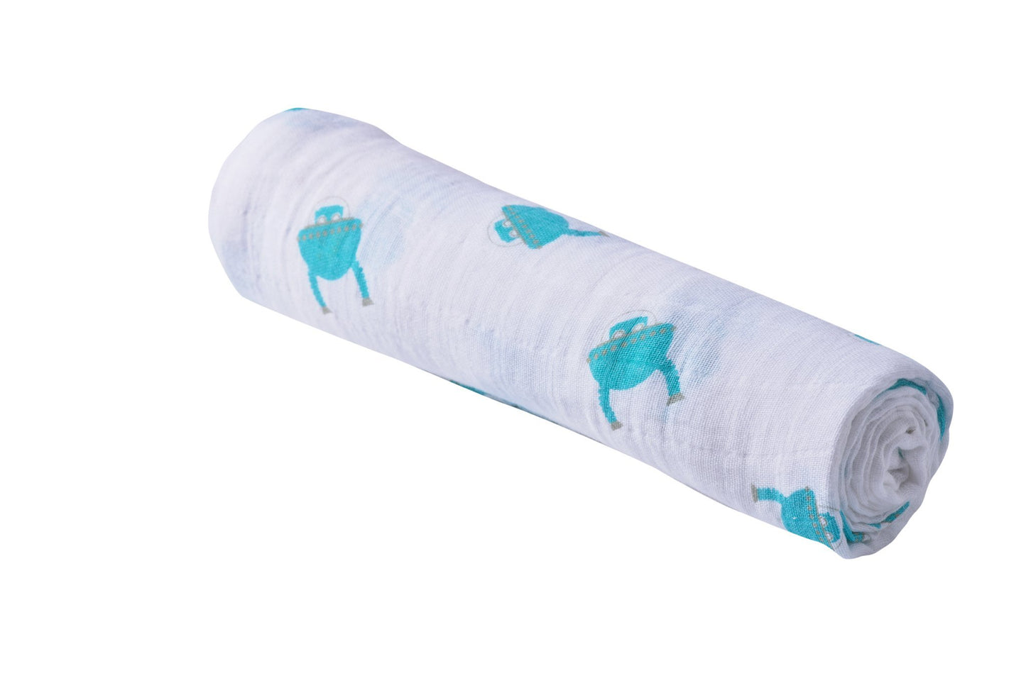 Space Robot Cotton Muslin Swaddle