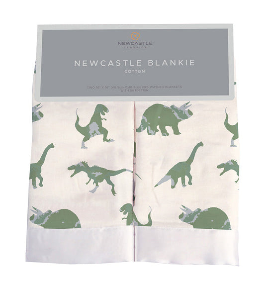 Rough Terrain Dinosaurs Cotton Newcastle Blankie