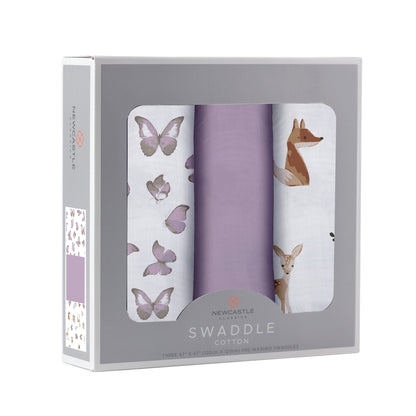 Winsome Butterfly Swaddle 3 Pack