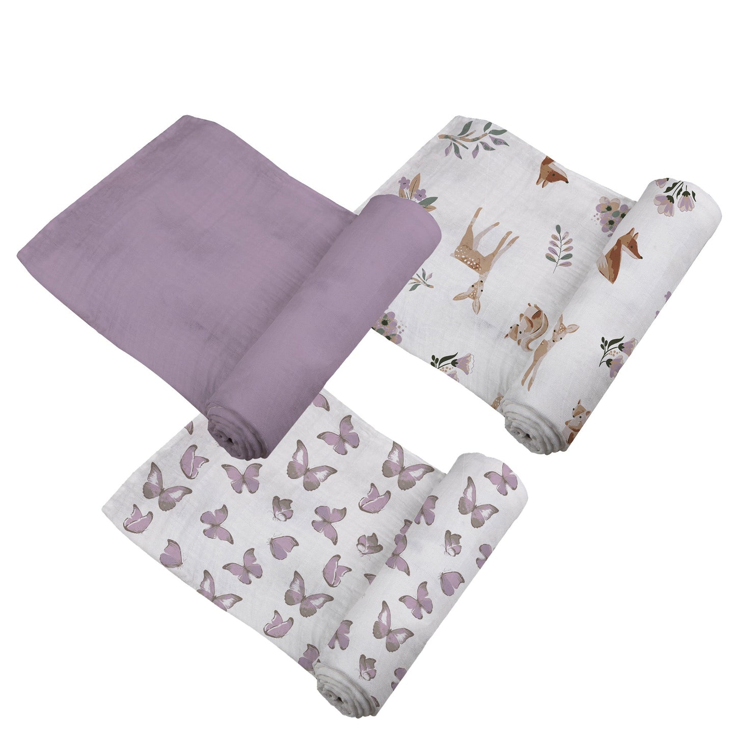 Winsome Butterfly Swaddle 3 Pack