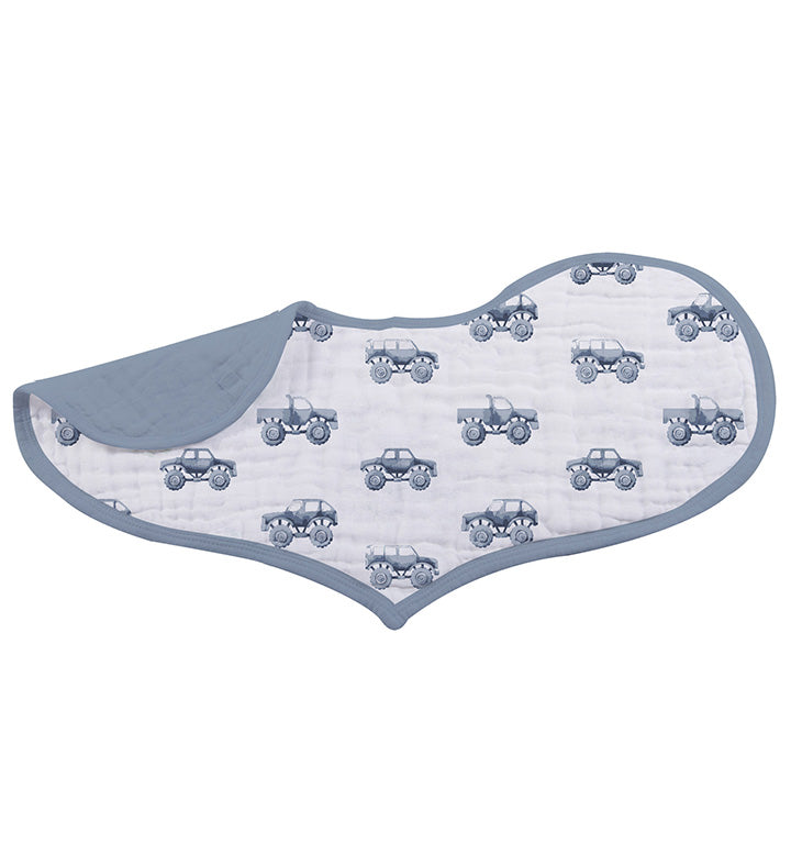 Rough Terrain Dinosaur Cotton Heart Bibs
