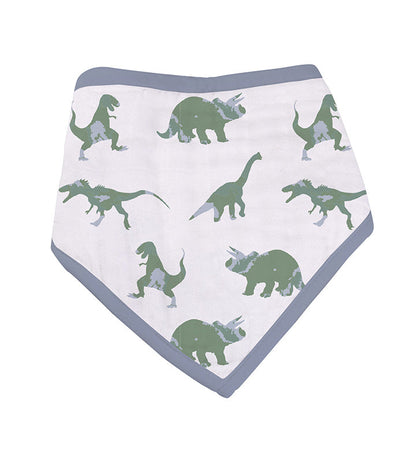 Rough Terrain Dinosaur Cotton Bandana Bibs