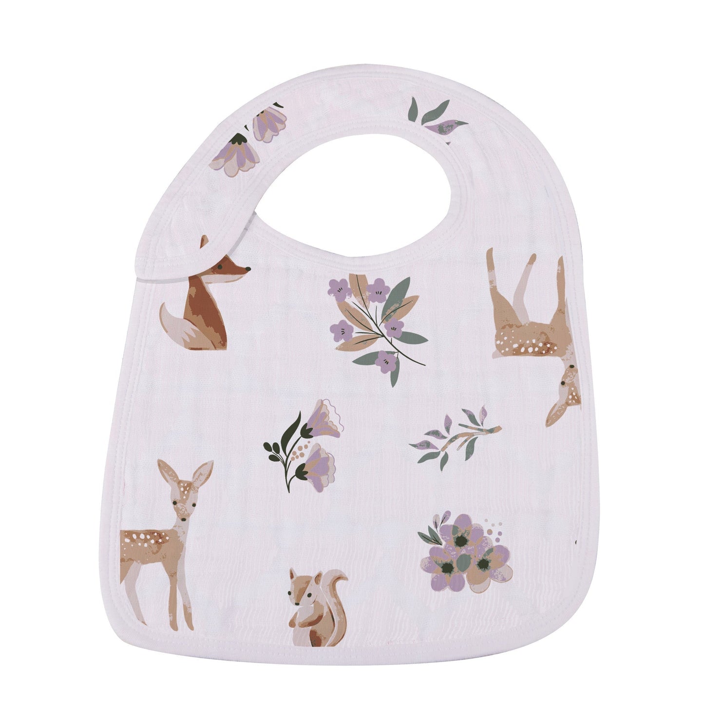 Winsome Butterflies Snap Bibs Set