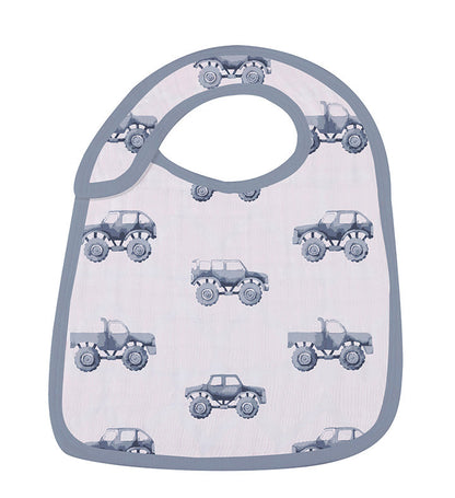 Rough Terrain Dinosaur Cotton Snap Bibs
