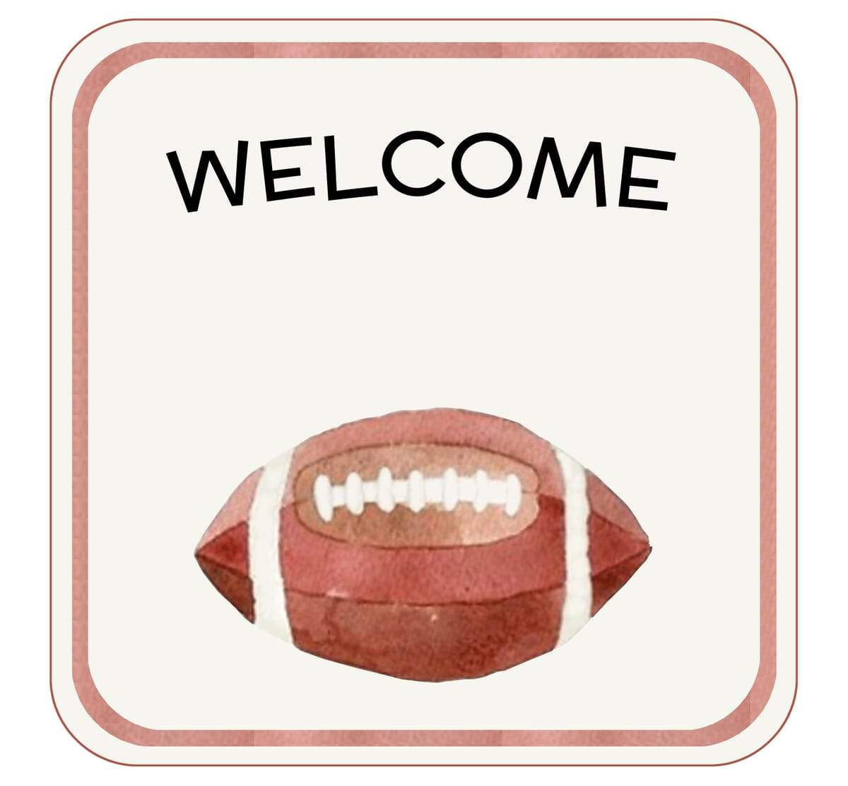 BABYjoe Football Newborn Photography Set