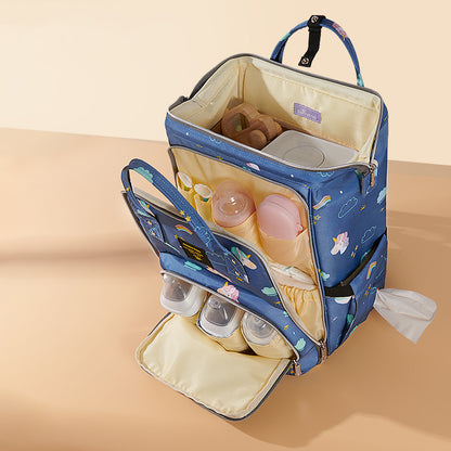 Open Wide Diaper Backpack