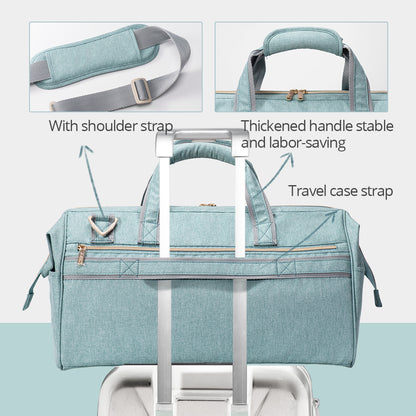 3-in-1 Weekender Travel Diaper Bag
