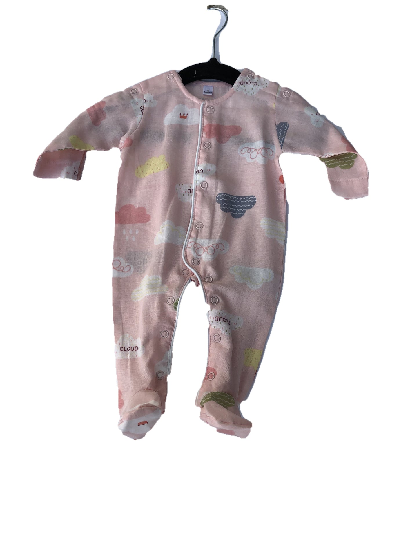 NICU-Friendly Long-Sleeve Romper