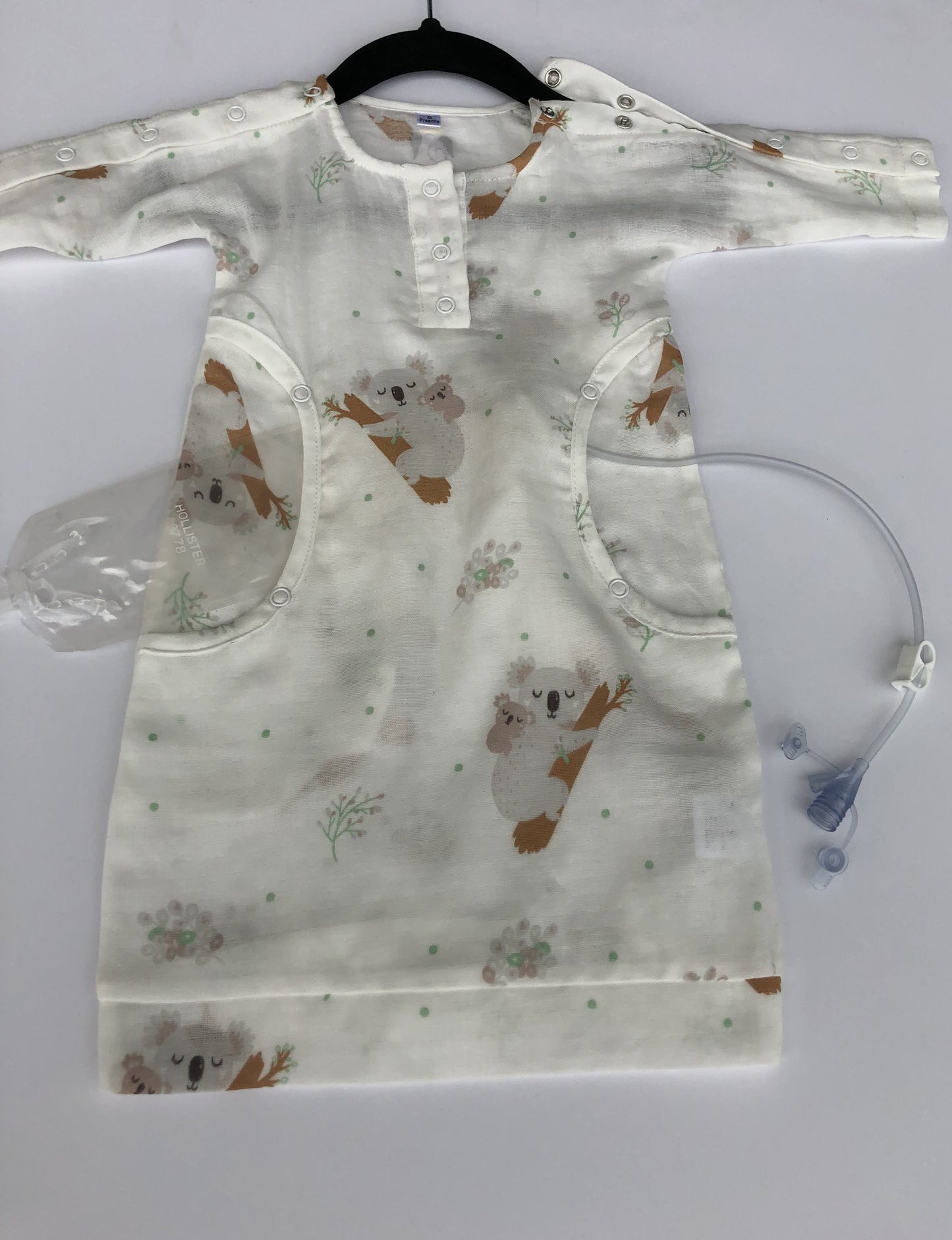 NICU-Friendly Sleeper Gown