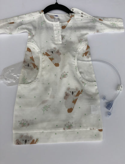 NICU-Friendly Sleeper Gown