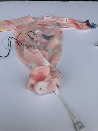NICU-Friendly Long-Sleeve Romper