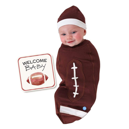 BABYjoe Football Newborn Photography Set