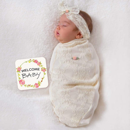 BABYjoe Lace Blossoms Newborn Photography Set
