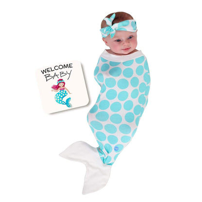 BABYjoe Mermaid Baby Newborn Photography Set