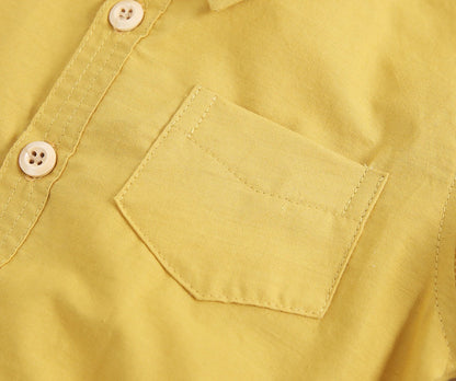 Collared Short-Sleeve Onesir