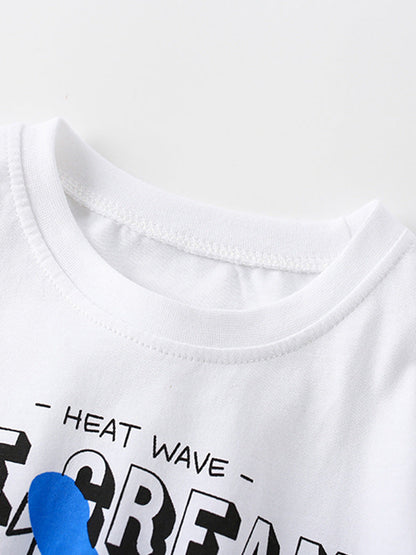 Heat Wave T-Shirt And Shorts Set