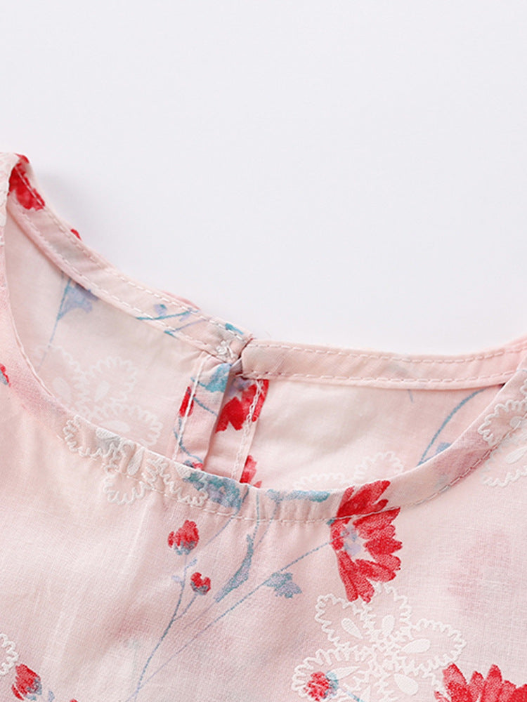 Flowery Summer Dress