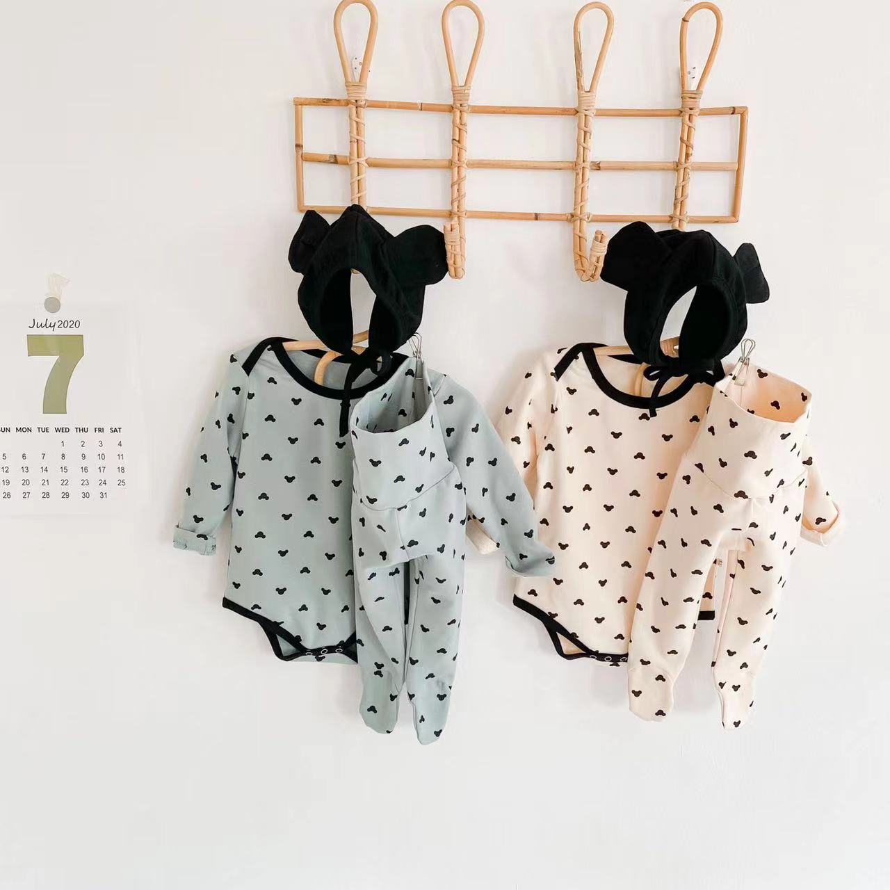 Tiny Hearts Onesie and Pants Set