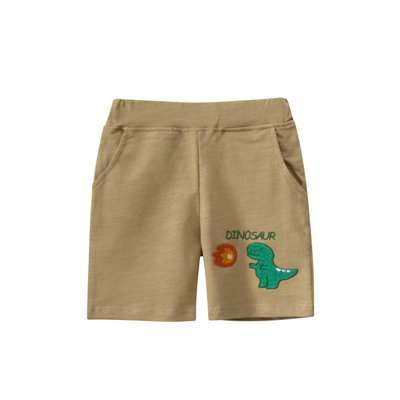 Dinosaur Color Summer Shorts