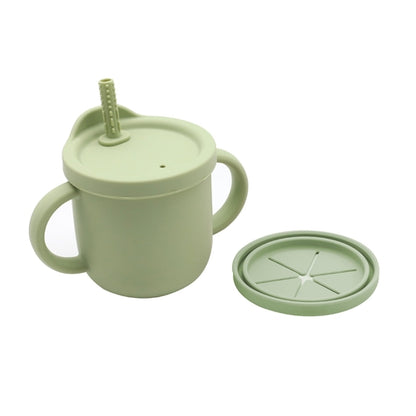 Baby Anti-Drop And Anti-Spill Silicone Drinking Cup
