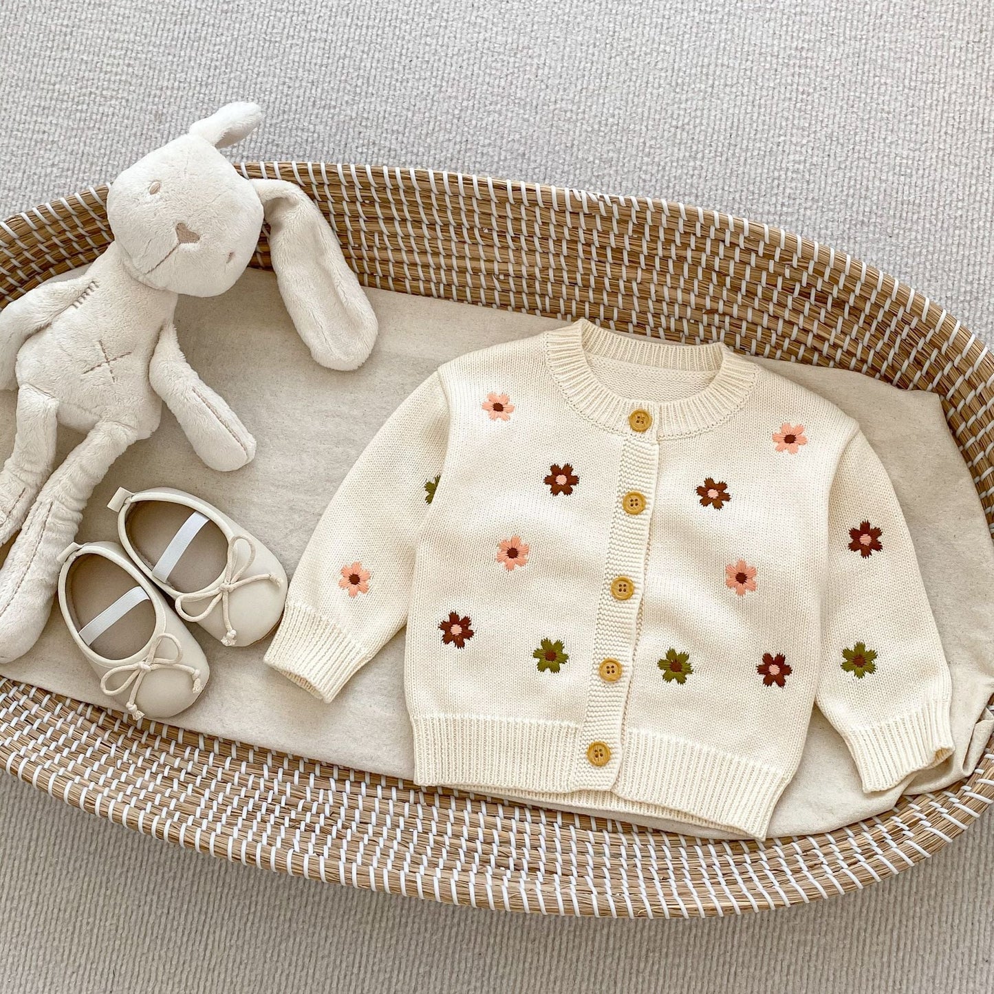 Knitted Cardigan Set