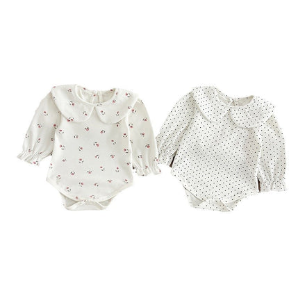 Long-Sleeve Peter Pan Bodysuit