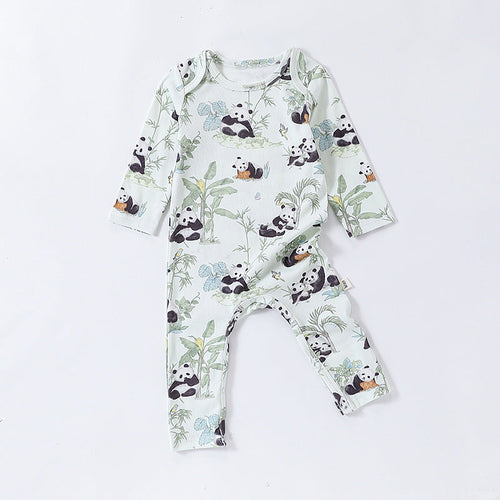 Unisex Animal Long Sleeve Romper