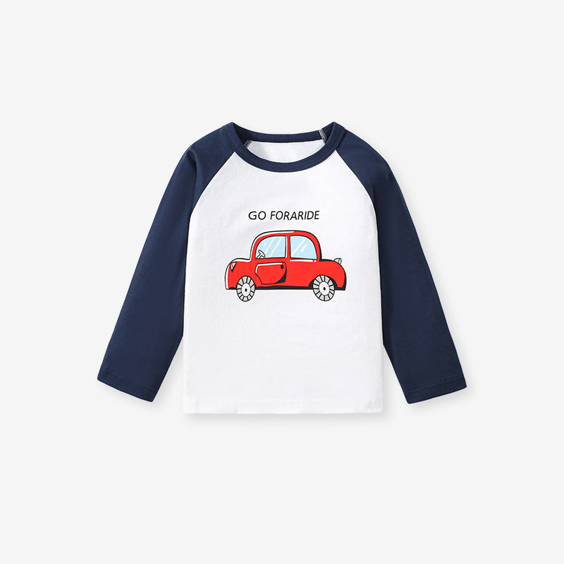 Boys Crew Neck Long Sleeve Tee