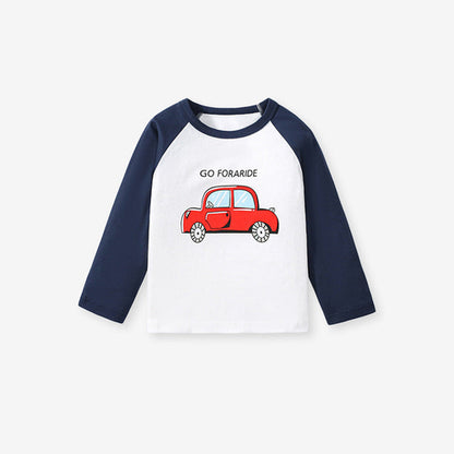 Boys Crew Neck Long Sleeve Tee