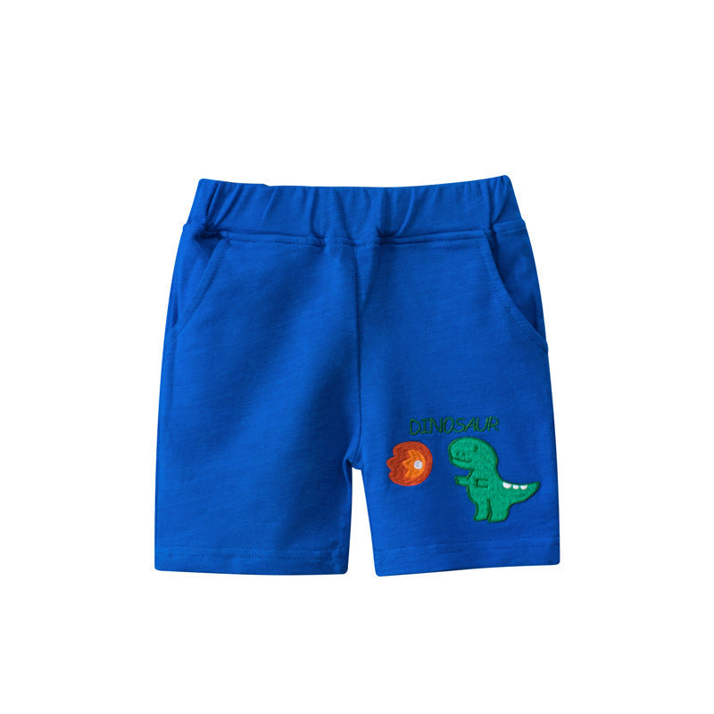 Dinosaur Color Summer Shorts