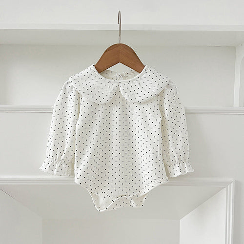 Long-Sleeve Peter Pan Bodysuit