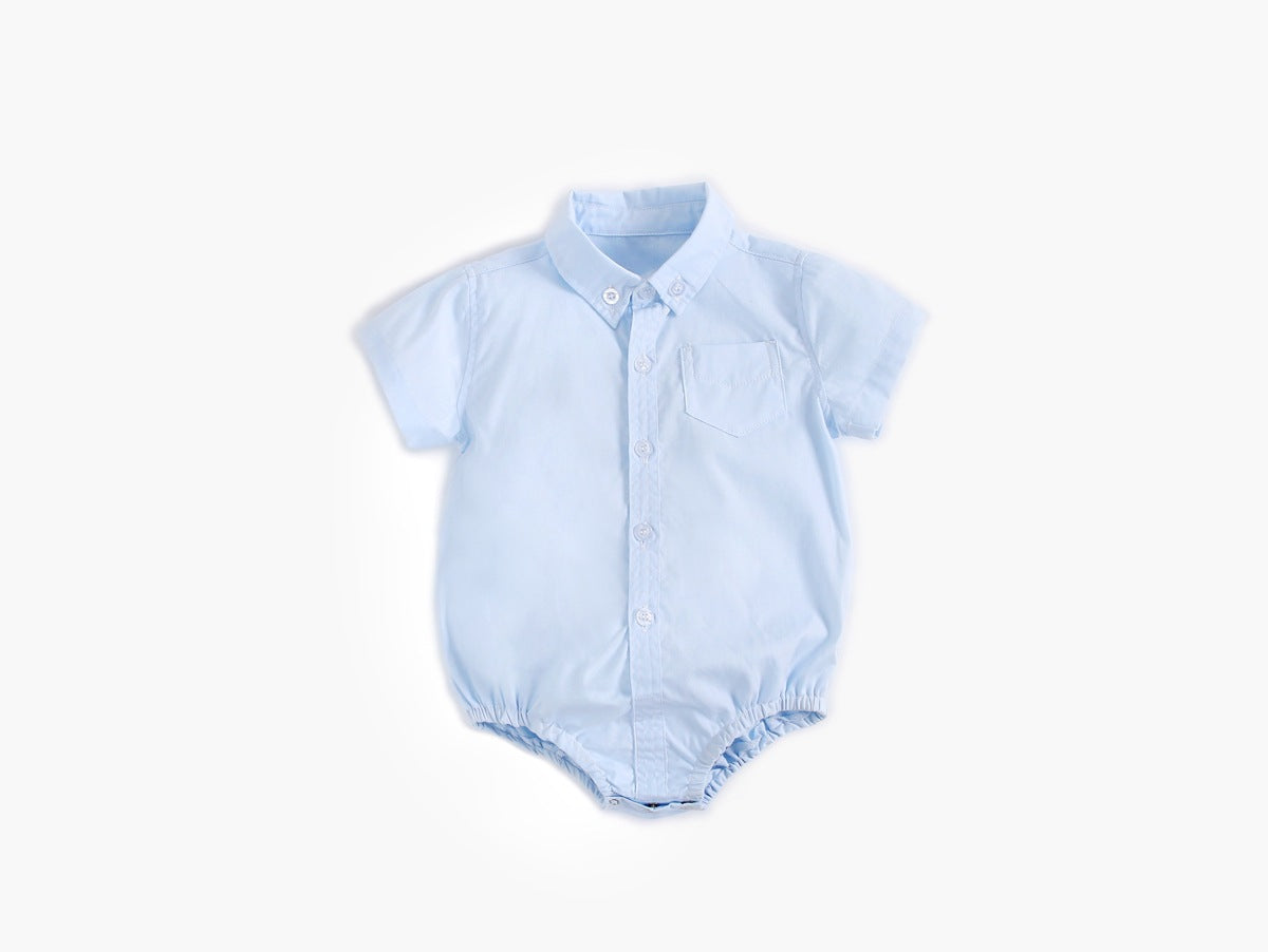 Collared Short-Sleeve Onesir