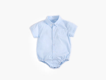 Collared Short-Sleeve Onesir