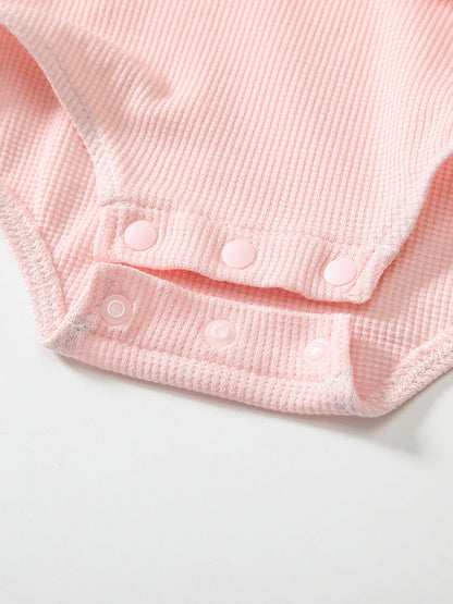 Pattern Pink Onesie