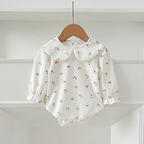 Long-Sleeve Peter Pan Bodysuit