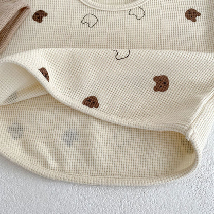 Waffle Knit Clothing Set