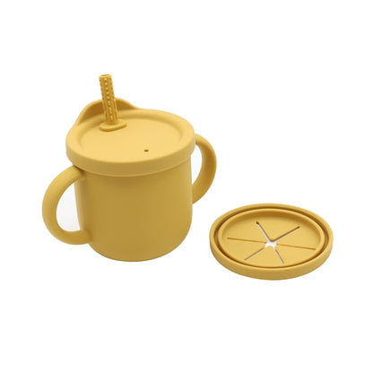 Baby Anti-Drop And Anti-Spill Silicone Drinking Cup