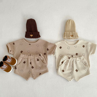 Waffle Knit Clothing Set