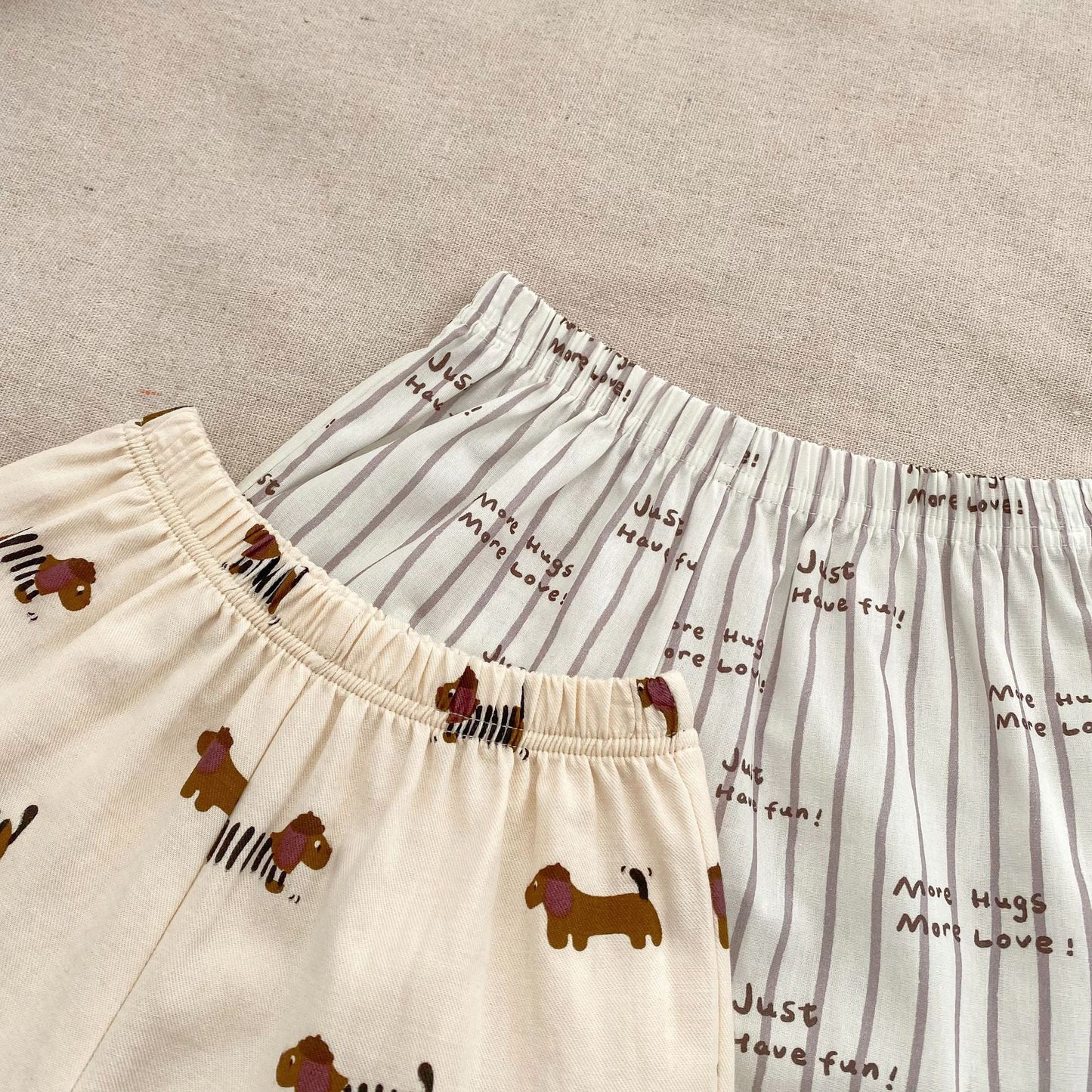 Pattern Top Shirt and Shorts Clothing Set