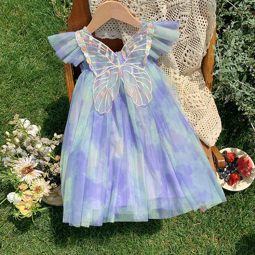 Ombré Butterfly Wings Dress