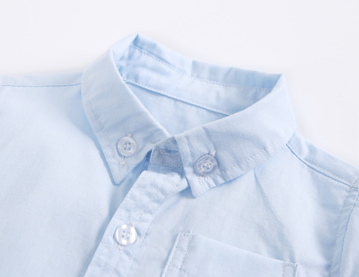 Collared Short-Sleeve Onesir