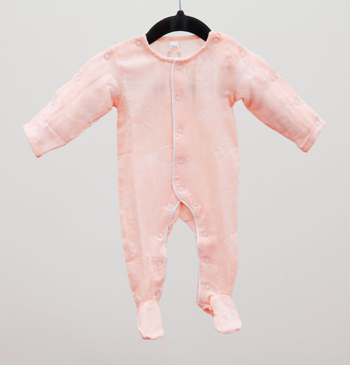 NICU-Friendly Long-Sleeve Romper