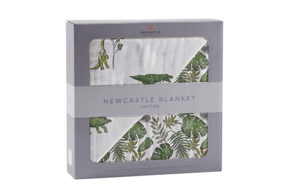Dino Days and Tropical Forest Newcastle Blanket