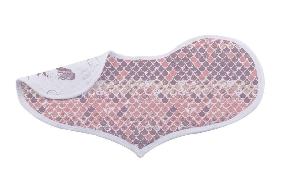 Under The Sea Bamboo Heart Bib 2PK