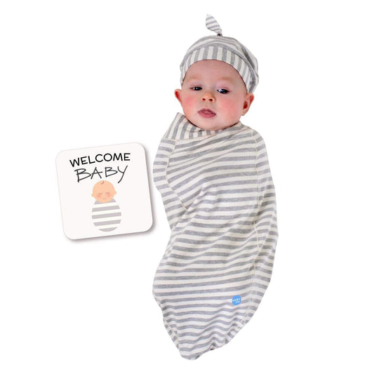 BABYjoe Striped Newborn Photography Set