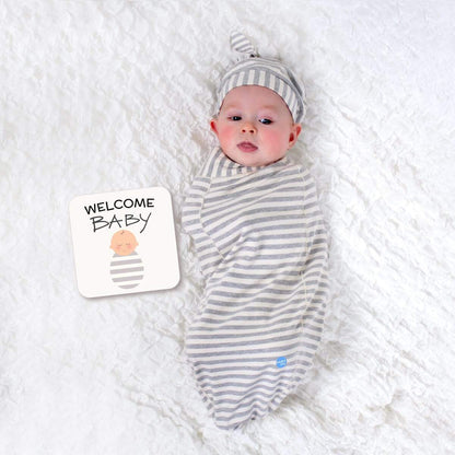 BABYjoe Striped Newborn Photography Set